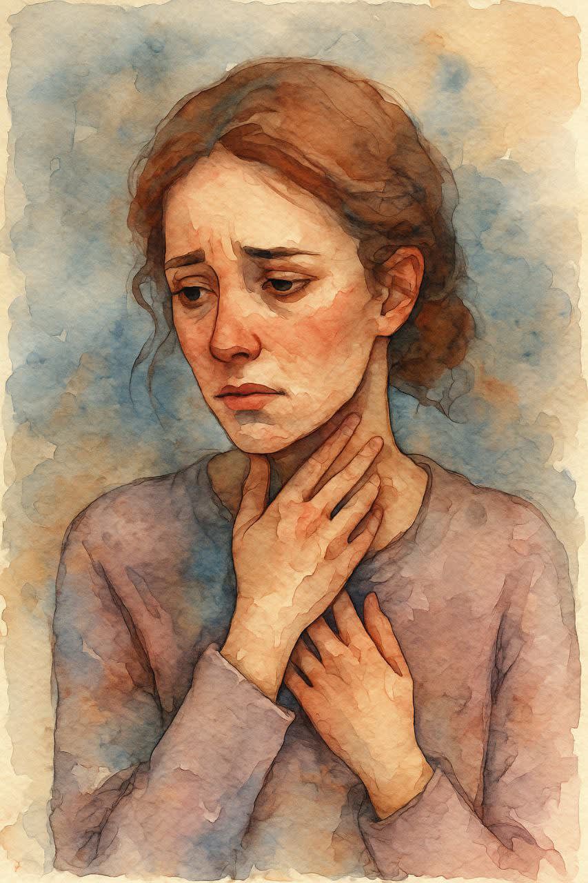 Людина стоїть на березі моря, спостерігаючи за хвилями й дозволяючи собі відчути спокій